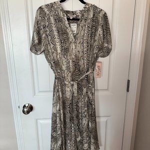 Nanette Lepore Snakeskin Dress